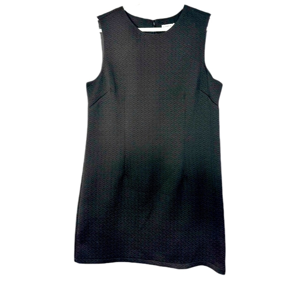 Alfred Sung Sleeveless Textured Little Black Dress